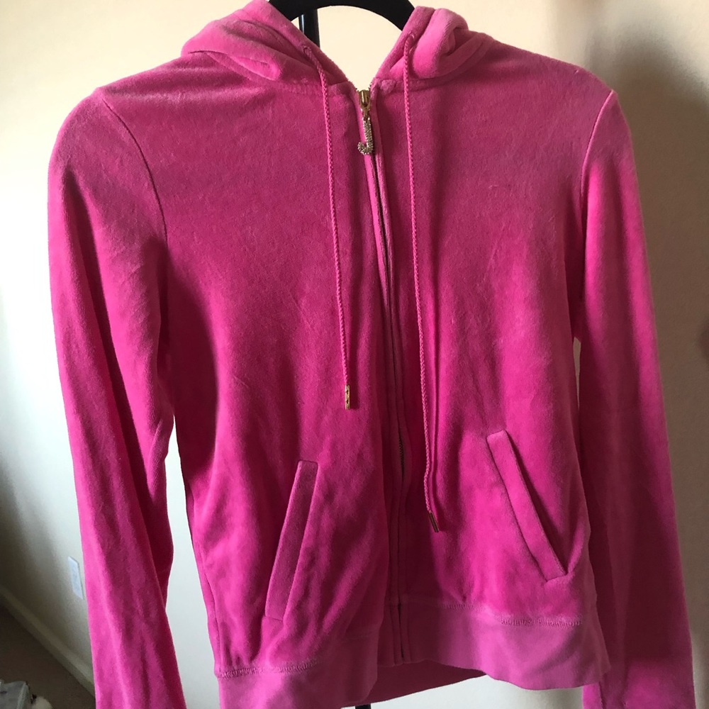 Pink juicy couture track jacket